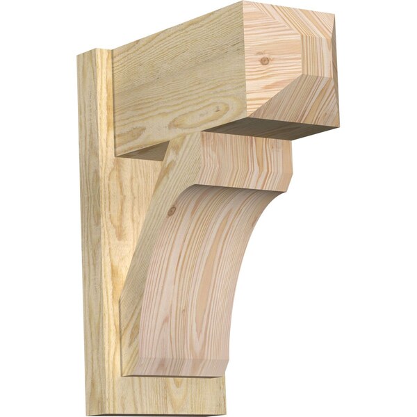 Ekena Millwork Legacy Craftsman Rough Sawn Outlooker, Douglas Fir, 8"W x 16"D x 20"H OUT08X16X20LEC04RDF - main